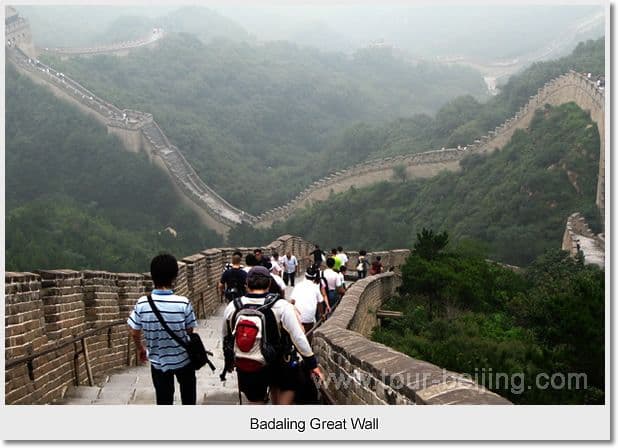 Badaling, Juyongguan, Huanghuacheng and Mutianyu Great Wall 3 Day Tour