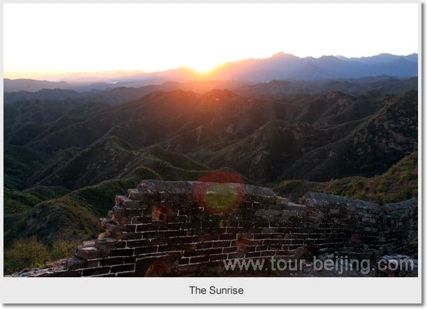 Camping on Gubeikou Great Wall and