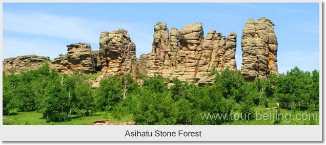 Day 04 - Genghis Khan Cultural Plaza Asihatu Stone Forest 112km Keshiketeng Qi 140km