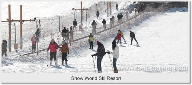 Day 02 - Snow World Ski Resort - Midtown Hotel in Beijing