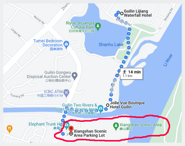 How to Visit Elephant Trunk Hill (Tips, Photos & Map)