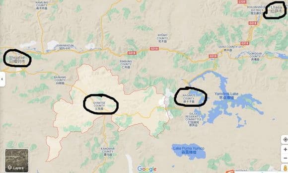 Gyantse County and Road Trip to Shigatse