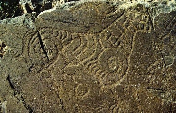 Helan Shan Rock Carving