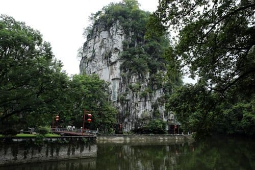The Solitary Beauty Peak seen from below.