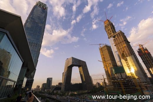 A Good Place to See  Beijing's Changing Skyline