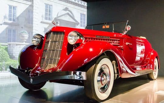 You will see quite a few old convertibles.