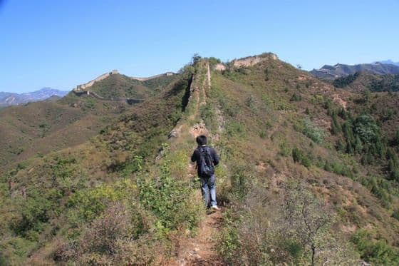 Hike from Gubeikou Great Wall to Jinshanling Great Wall
