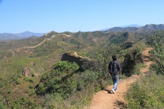 Hike from Gubeikou Great Wall to Jinshanling Great Wall