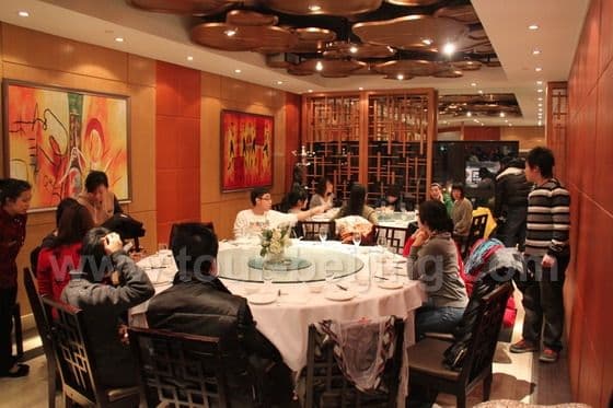Our Company get-together Dinner greeting the Chinese Lunar New Year 2011
