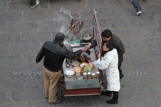 Muslim Streets in Muslim Quarter in Xi'an