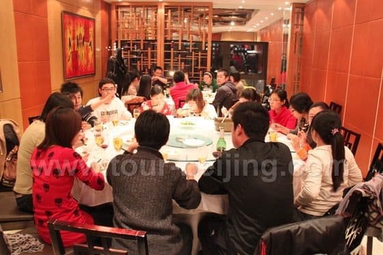 Our Company get-together Dinner greeting the Chinese Lunar New Year 2011