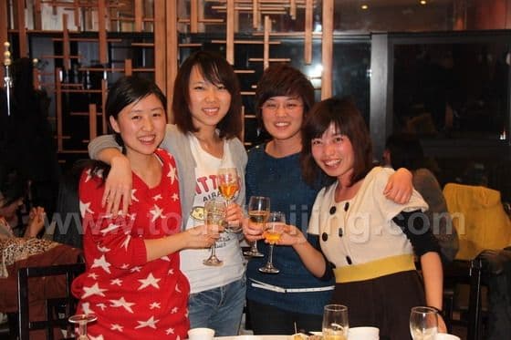 Our Company get-together Dinner greeting the Chinese Lunar New Year 2011