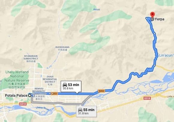 Tips for Visiting Drak Yerpa (Tips, Photos & Map)
