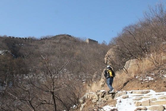 Luanling Great Wall is in sight.