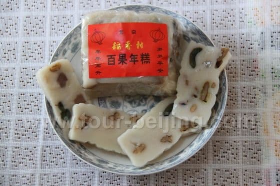 Chinese Lunar New Year Dinner Menu