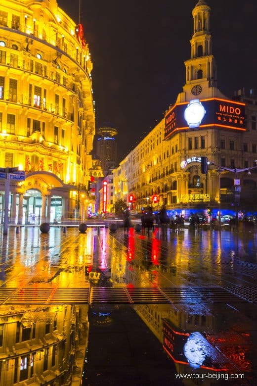 The Neon-Colored Nanjing Road (Tips, Photos & Map)