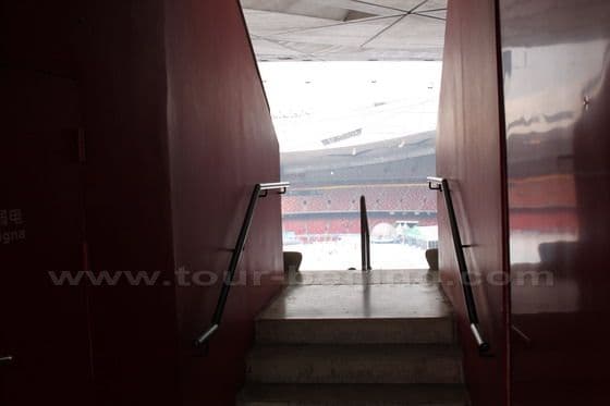 Snow and Ice at Bird's Nest Beijing (National Stadium)