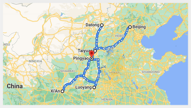How to get to Pingyao by Bus (Tips, Photos & Map)