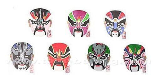 Qinqiang Opera Mask