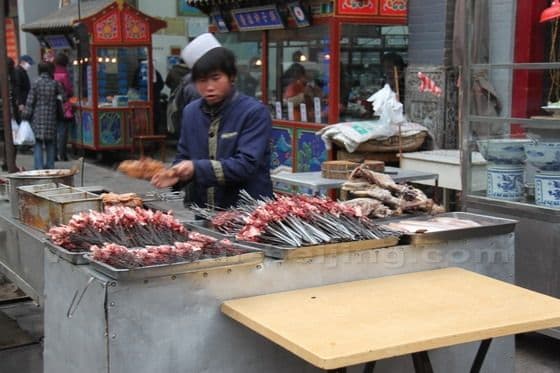 Muslim Streets in Muslim Quarter in Xi'an