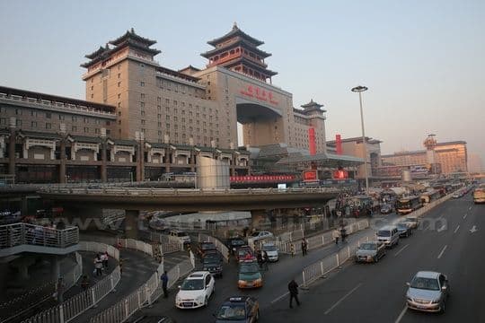 The main building