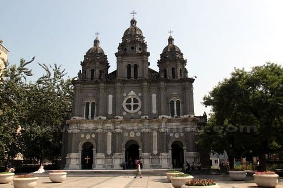 The north exterior of St. Joseph's Church