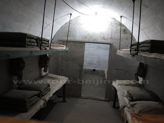 The underground barracks