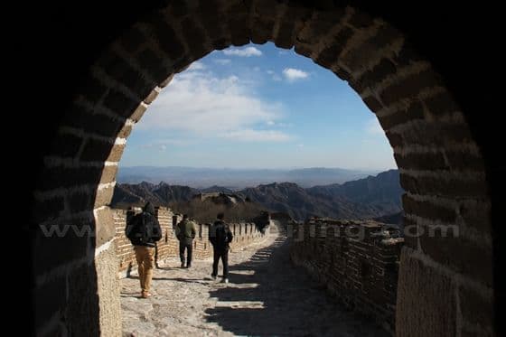 Walking down the wall