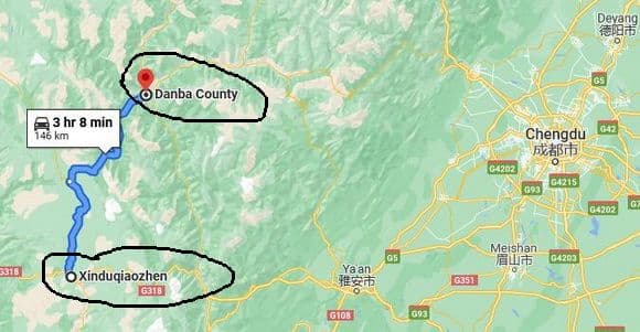 Drive from Xinduqiao to Danba (Tips, Photos & Map)