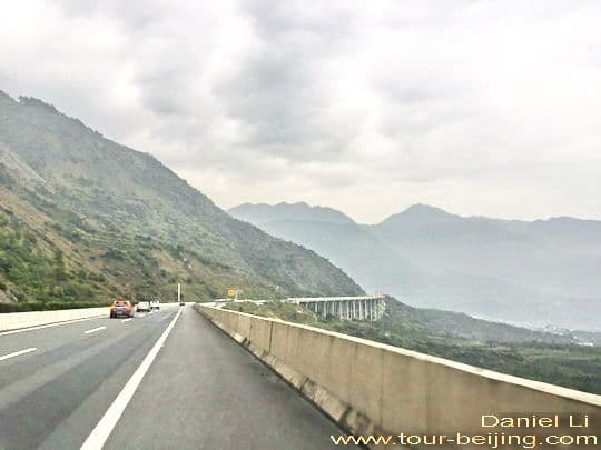 Most Beautiful Sky Road in China