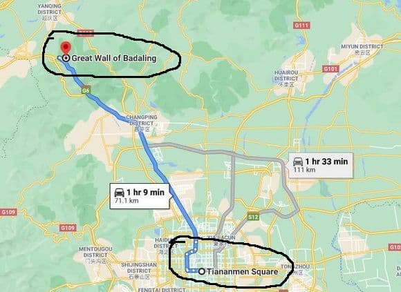 How to Get to Badaling Great Wall by Bus (Tips, Photos & Map)
