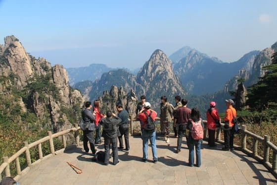 My First Day on Mount Huangshan (1)