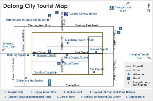 Where to stay in Datong (Tips & Map)