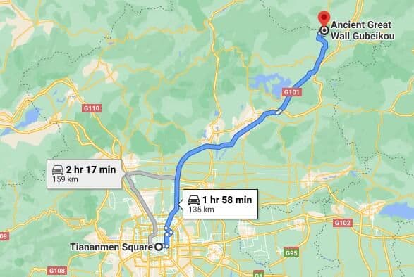 Hike from Gubeikou Great Wall to Jinshanling Great Wall