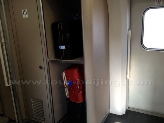 luggage rack by the door