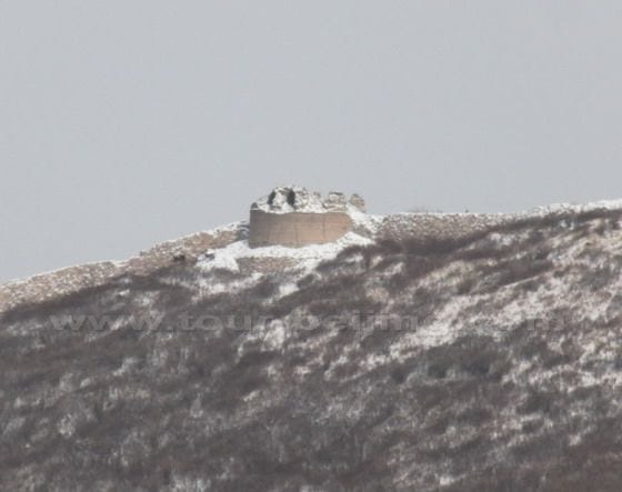 The second tower is round, which is one of the five round watch towers in Beijing.